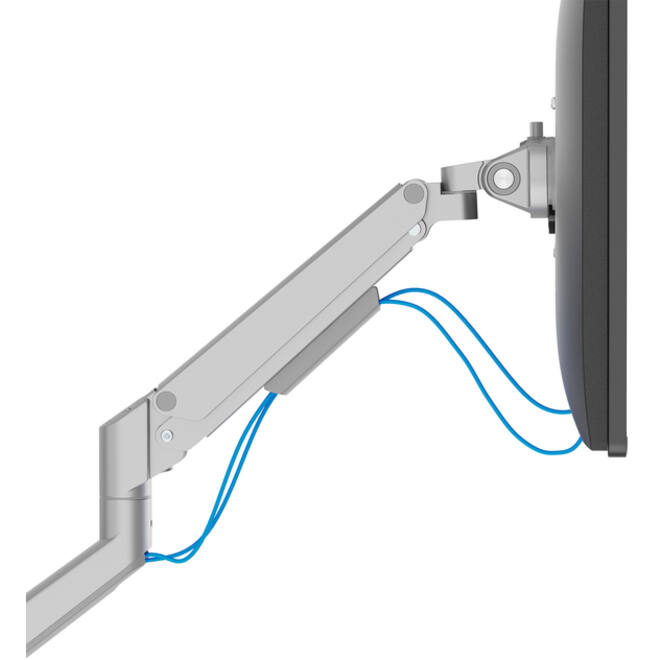 Monitorarm Neomounts NEXT Slim 1 scherm 35 inch zilver