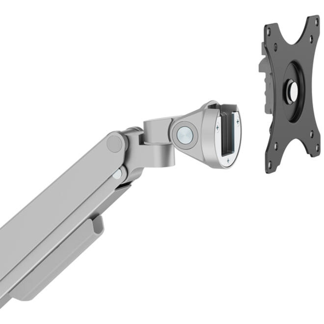 Monitorarm Neomounts NEXT Slim 1 scherm 35 inch zilver
