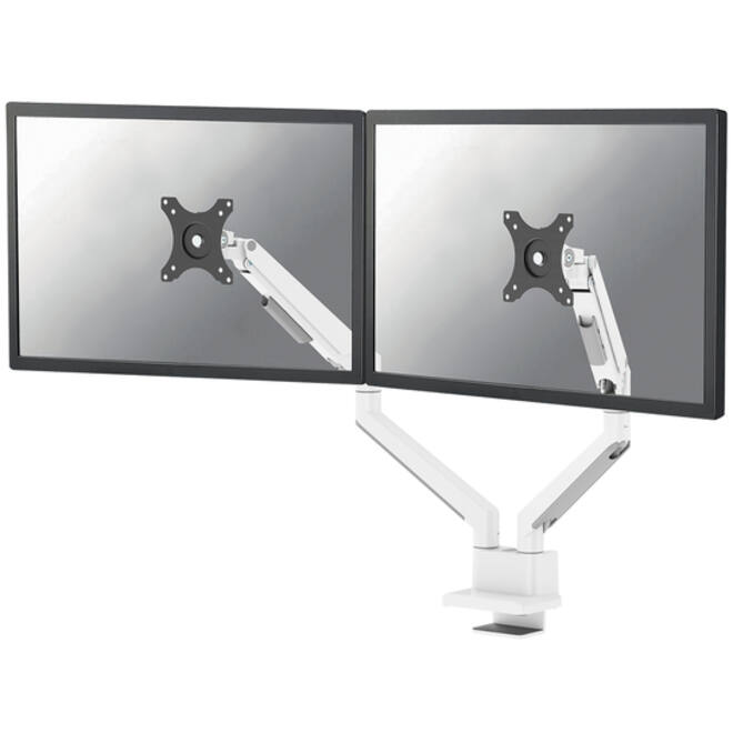 Monitorarm Neomounts NEXT Slim 2 schermen 32 inch wit