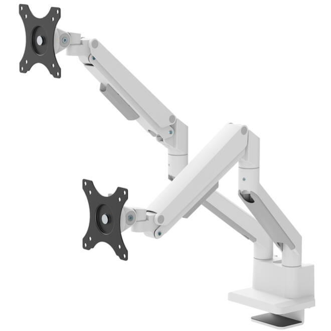 Monitorarm Neomounts NEXT Slim 2 schermen 32 inch wit