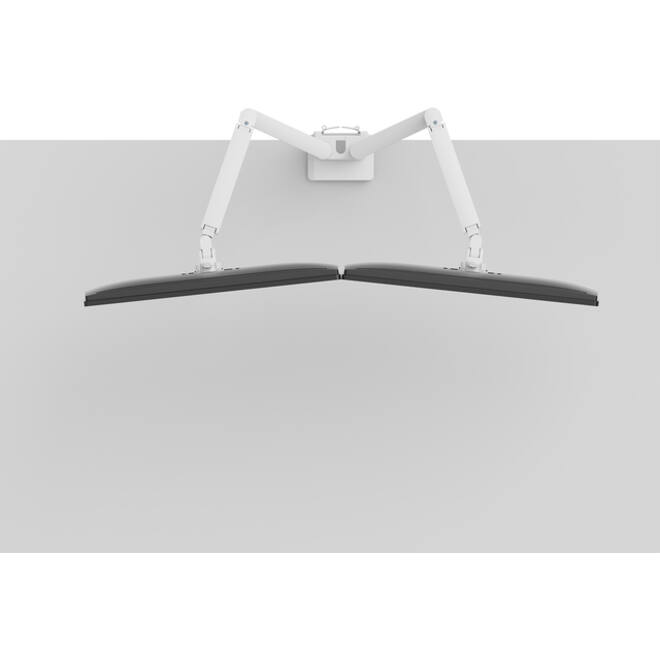 Monitorarm Neomounts NEXT Slim 2 schermen 32 inch wit