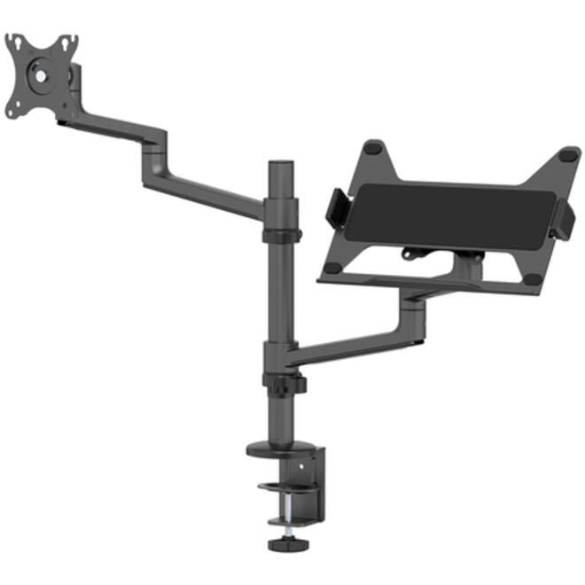 Monitorarm + laptophouder Neomounts NEXT DS20 17-27'' zwart
