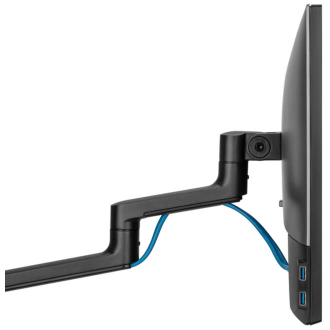 Monitorarm + laptophouder Neomounts NEXT DS20 17-27'' zwart