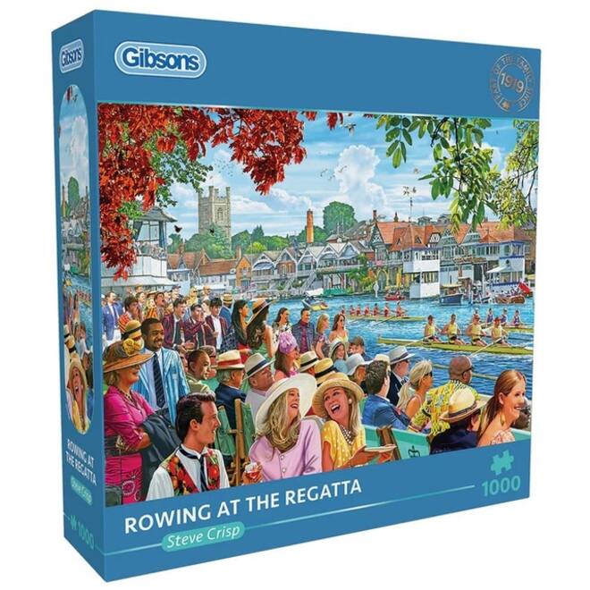Puzzel Gibsons Rowing at the Regatta 1000 stukjes
