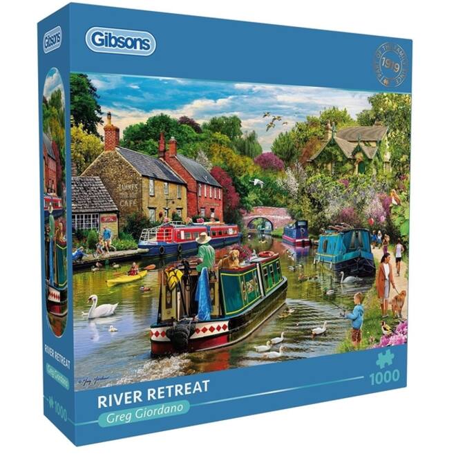 Puzzel Gibsons River Retreat 1000 stukjes
