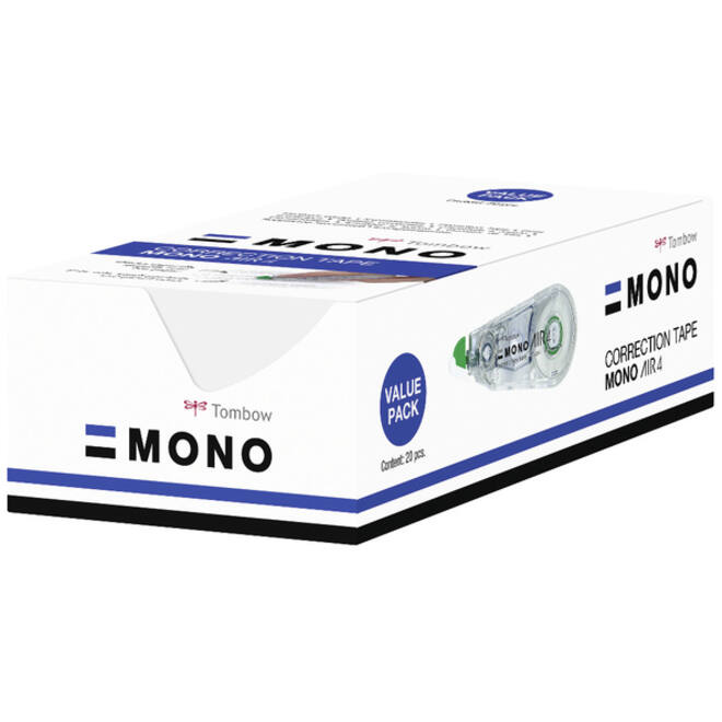 Correctietape Tombow MONO 4.2mmx10m 20 stuks