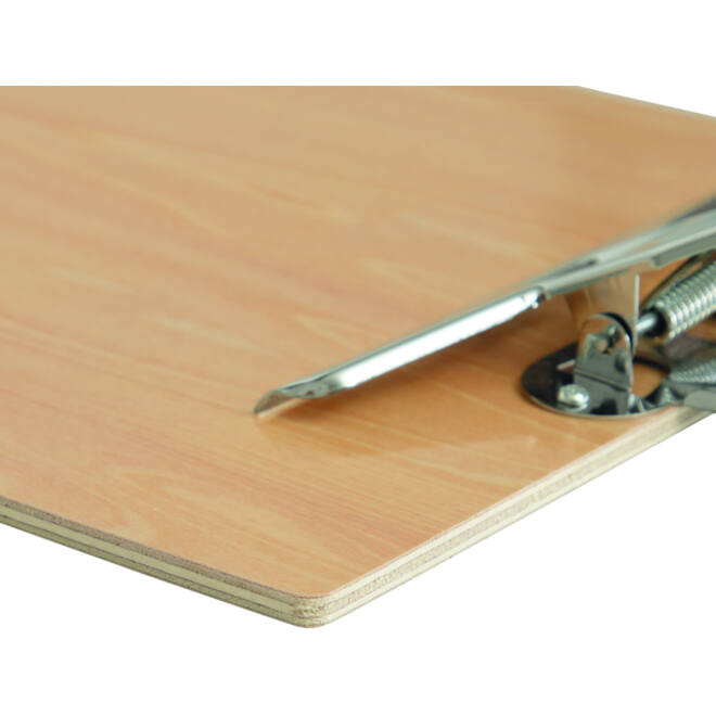 Klembord MAUL Tilia A4 staand hout 0.5 cm