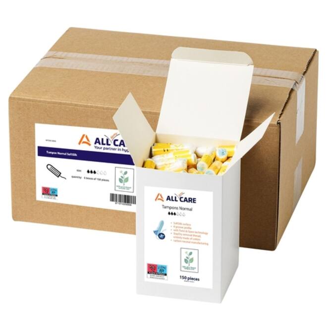 Tampon MediQo-line Normal (6 x 150 stuks)