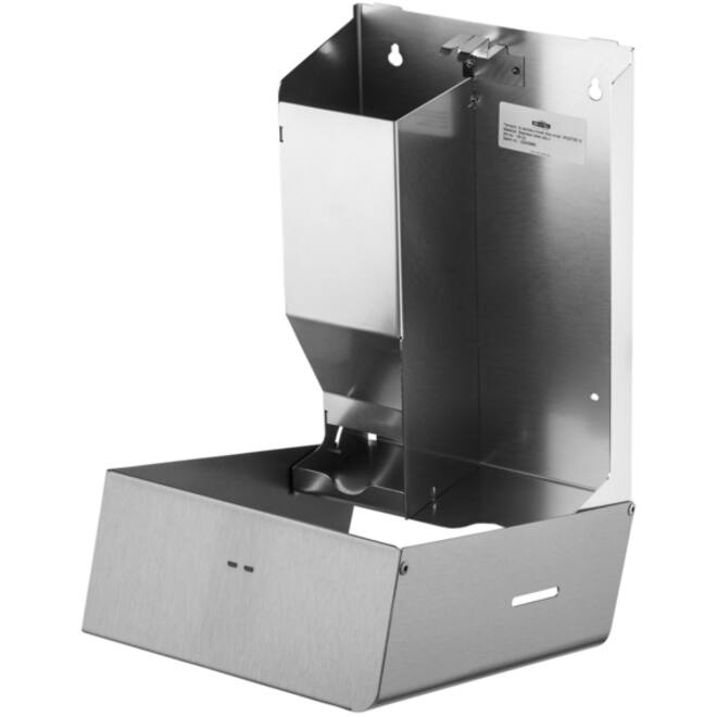 Dameshygiënedispenser MediQo-line klein RVS fingerprint coating