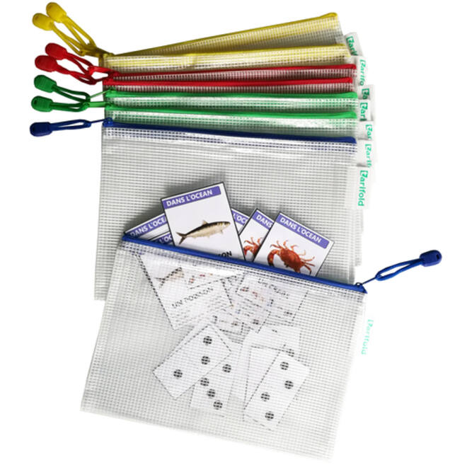 Opbergtas Djois met rits A5 assorti