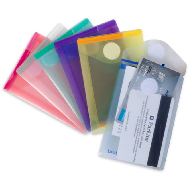 Enveloptas Djois Color Collection A7 verticaal assorti