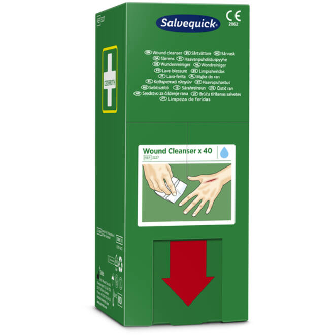 Wondreinigingsdoekjes Salvequick 40 stuks