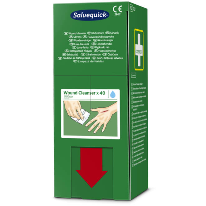Wondreinigingsdoekjes Salvequick 40 stuks