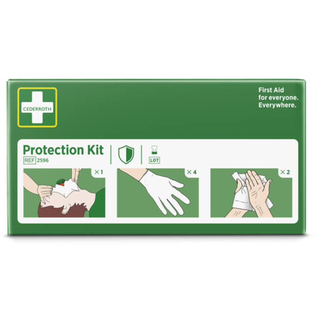 Protectiepakket Cederroth beademingsdoekjes