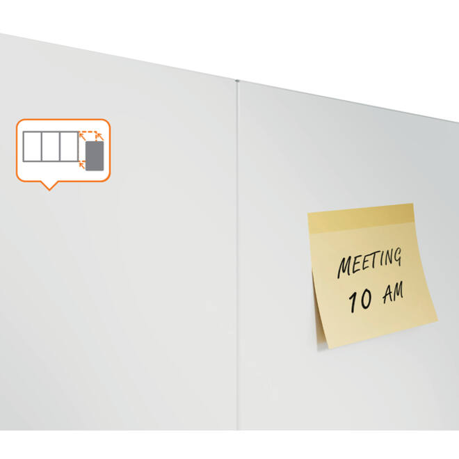 Whiteboard Nobo Infinity randloos 90x120cm