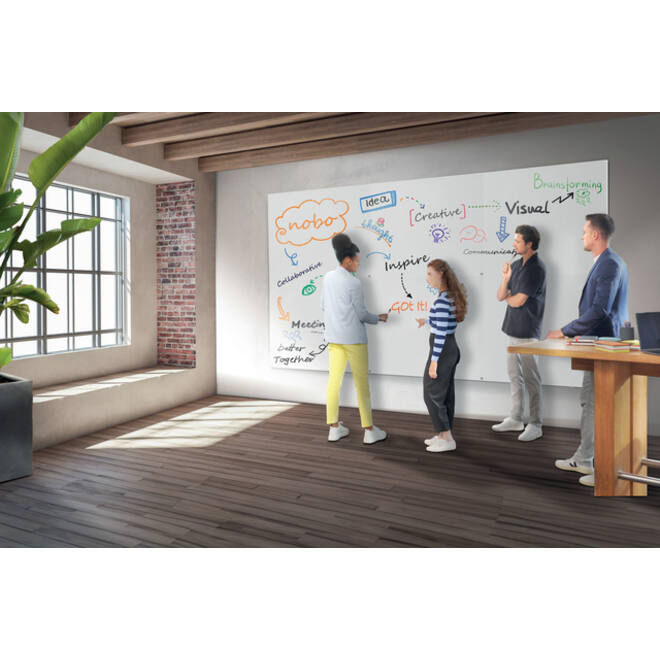 Whiteboard Nobo Infinity randloos 90x120cm