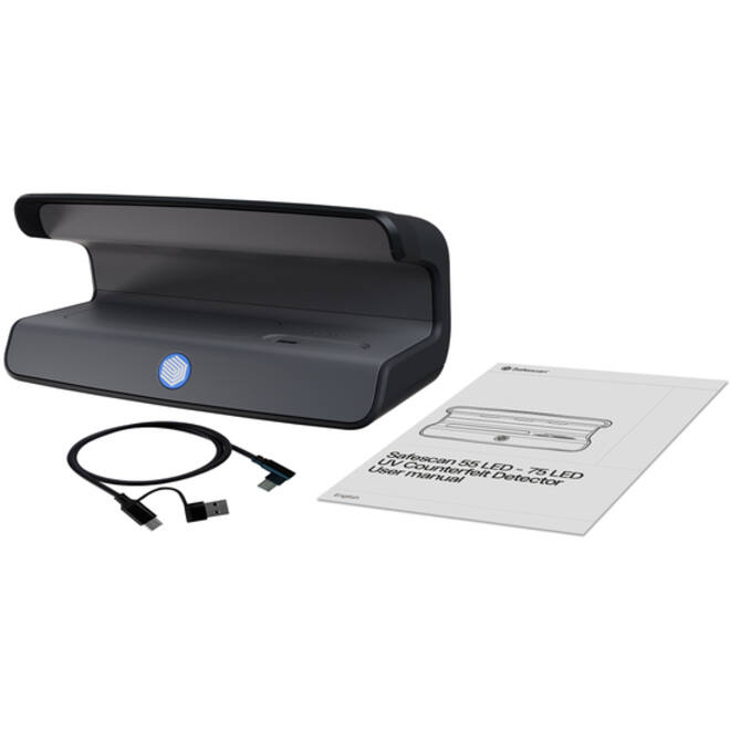 Valsgeld detector Safescan 55 UV LED zwart