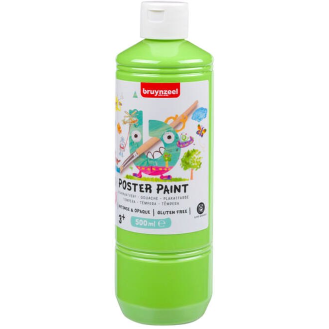 Plakkaatverf Bruynzeel fles à 500ml lentegroen
