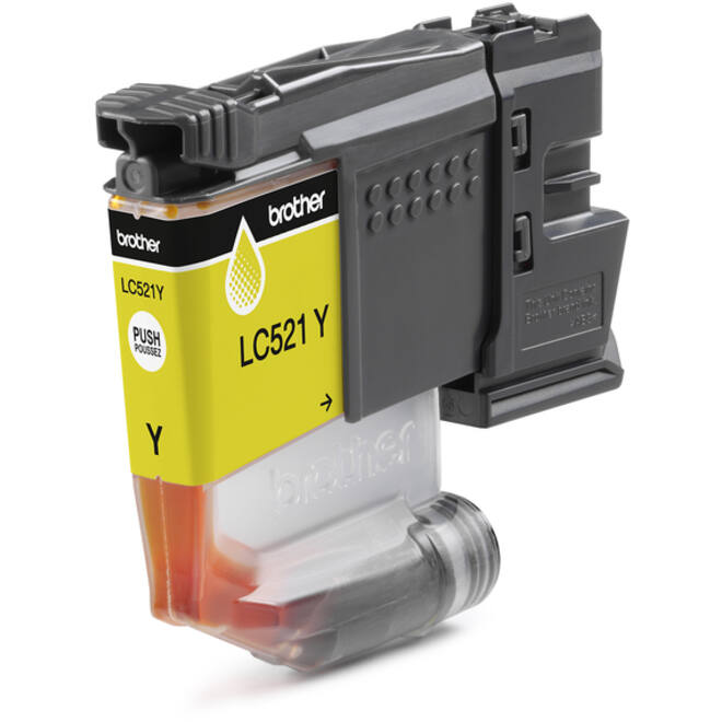 Inktcartridge Brother LC-521Y geel