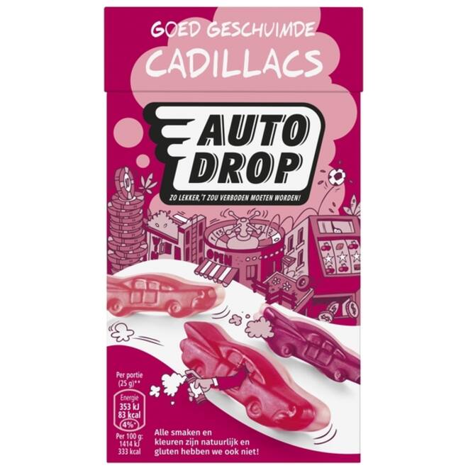 Autodrop geschuimde Cadillacs pak 235gr