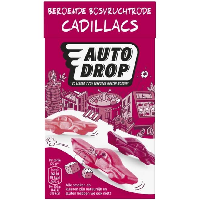 Autodrop rode Cadillacs pak 280gr