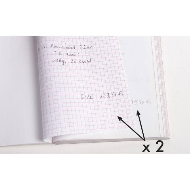 Kasboek Exacompta Manifold leveringen dupli 50vel NL FR