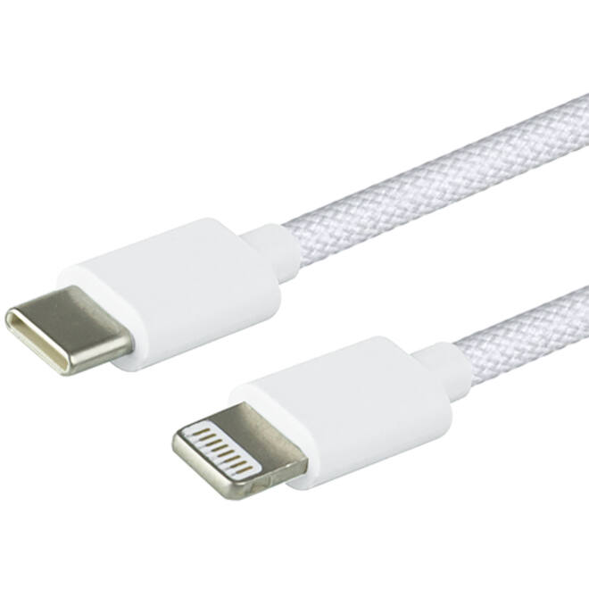 Kabel Green Mouse USB-C to Lightning data Woven - 2m