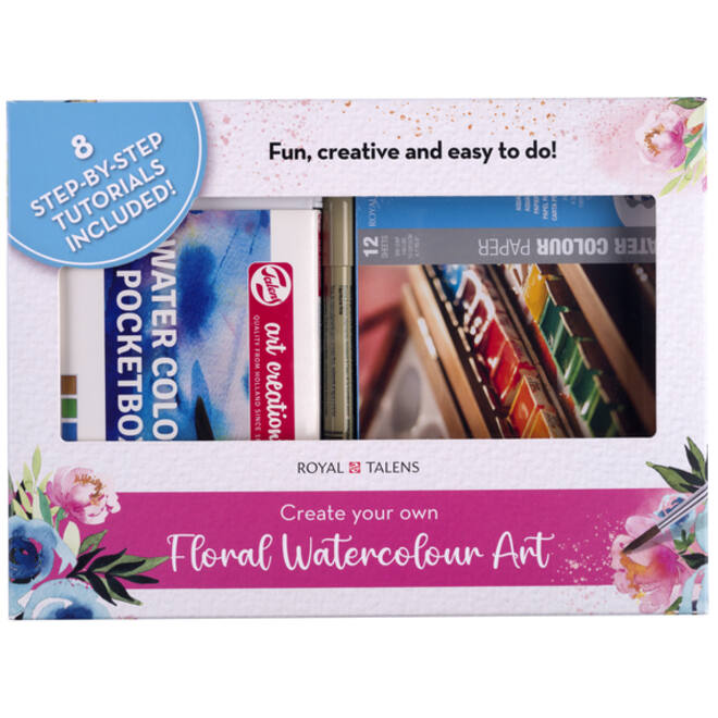 Aquarelverfset Talens Art Creation Floral Watercolour Art assorti