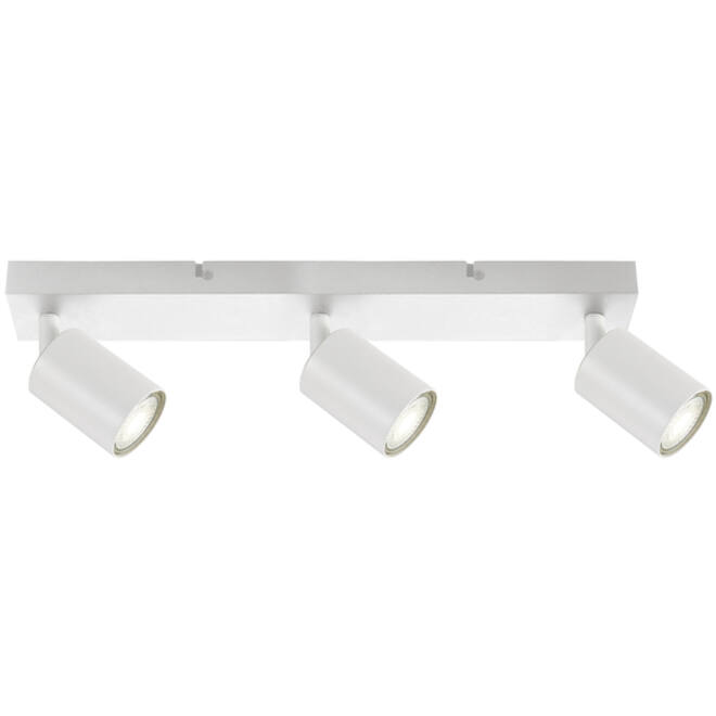 Plafondspot Integral Siena 3 spot IP20 GU10 wit