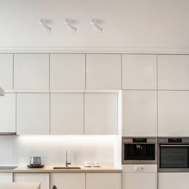 Plafondspot Integral Siena 1 spot IP20 GU10 wit
