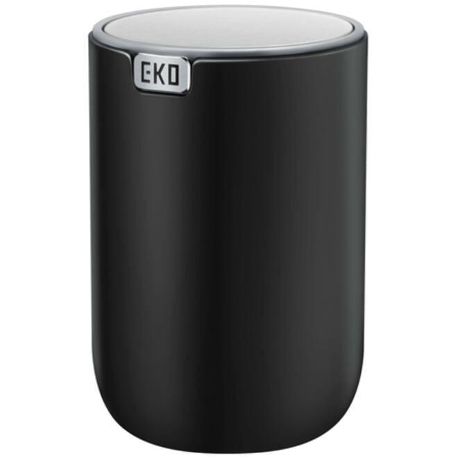 Afvalbak EKO Fandy 2 tafelmodel met swingdeksel 1,5 liter zwart