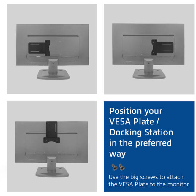 Vesa montage plaat ACT voor AC7150