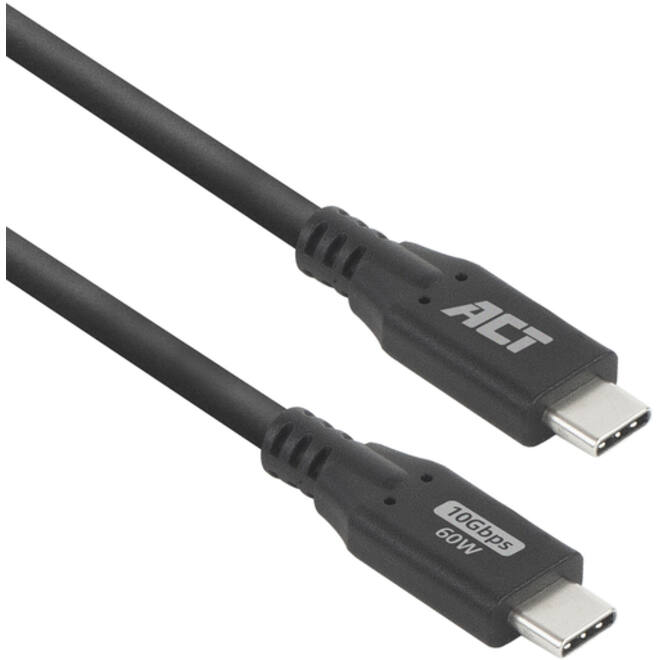 Kabel ACT USB-C 3.0 10Gbps 60W USB 1 meter