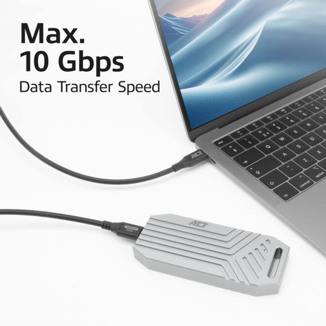Kabel ACT USB-C 3.0 10Gbps 60W USB 1 meter