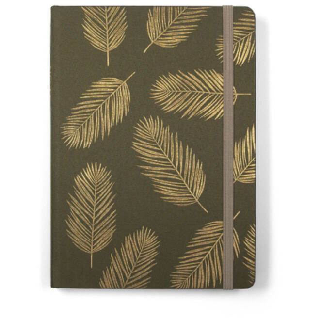 Notitieboek Paperclip Freestyle fabrick A5 96vel 100gr lijn