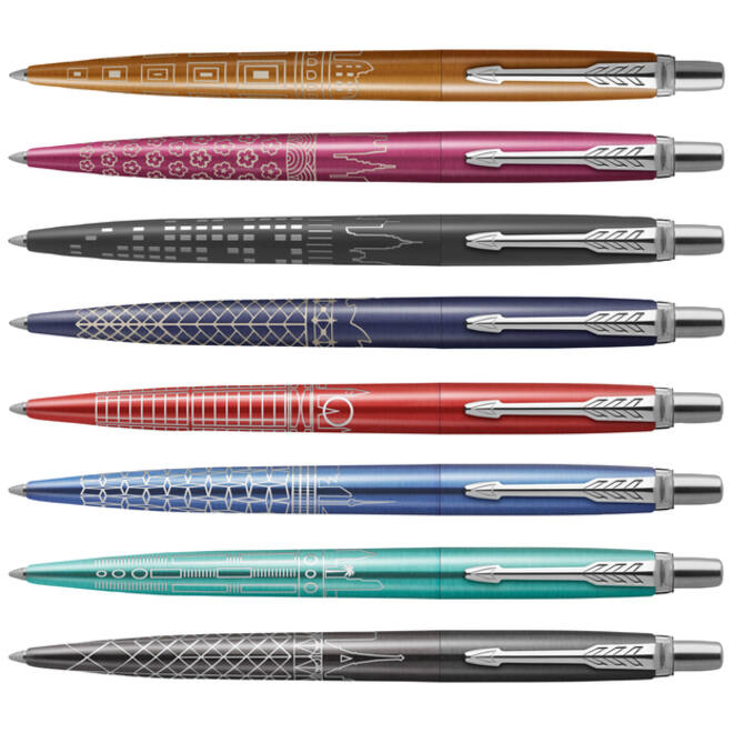 Balpen Parker Jotter special edition Rome bronze CT medium
