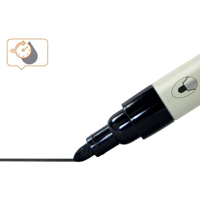 Whiteboardmarker Nobo ronde punt 3mm zwart