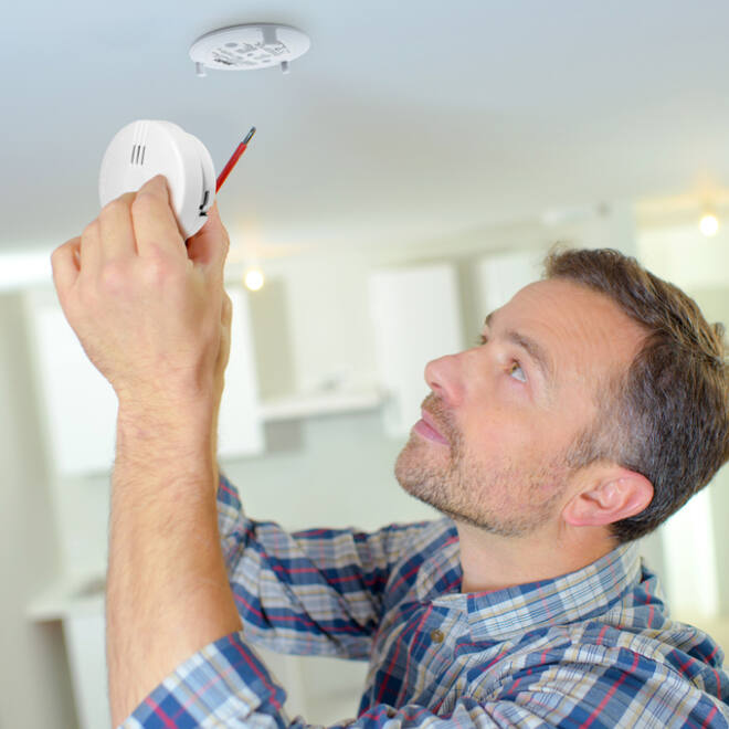 Rookmelder Alecto mini met 5 jaar batterij SA100 wit