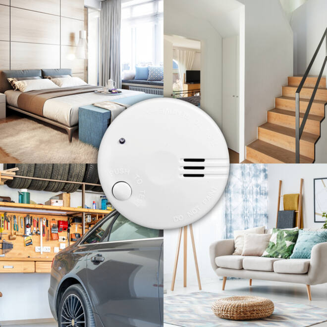 Rookmelder Alecto mini met 5 jaar batterij SA100 wit