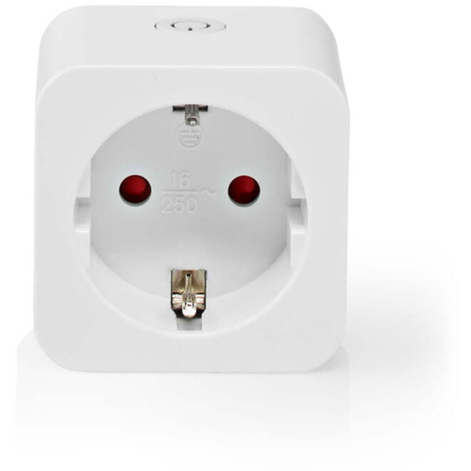 Slimme stekker Nedis Smartlife Wifi enkel wit