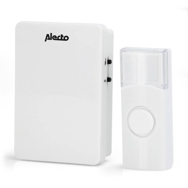 Deurbel Alecto draadloos ADB-11WT wit