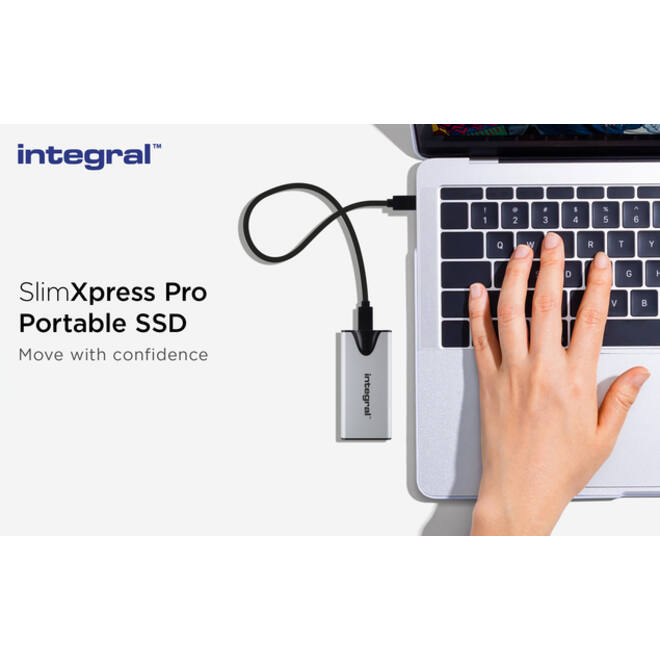 SSD Integral SlimXpress Portable USB-C 500GB