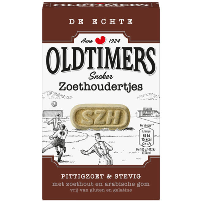 Drop Oldtimers Sneker zoethoudertjes doos 235gr