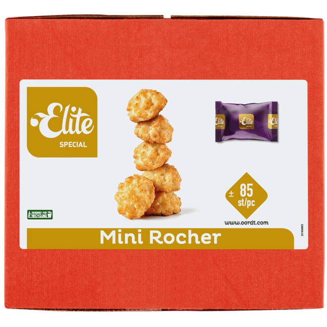 Koekjes Elite mini rocher 85 stuks