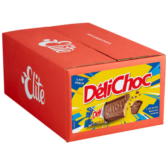 Koekjes Elite délichoc melk 110 stuks