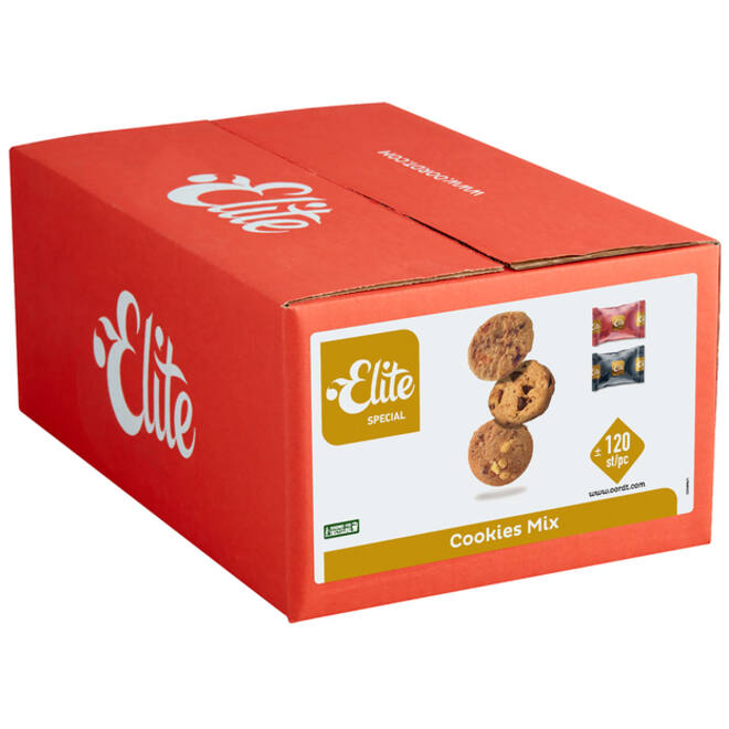Koekjes Elite cookies mix 120 stuks