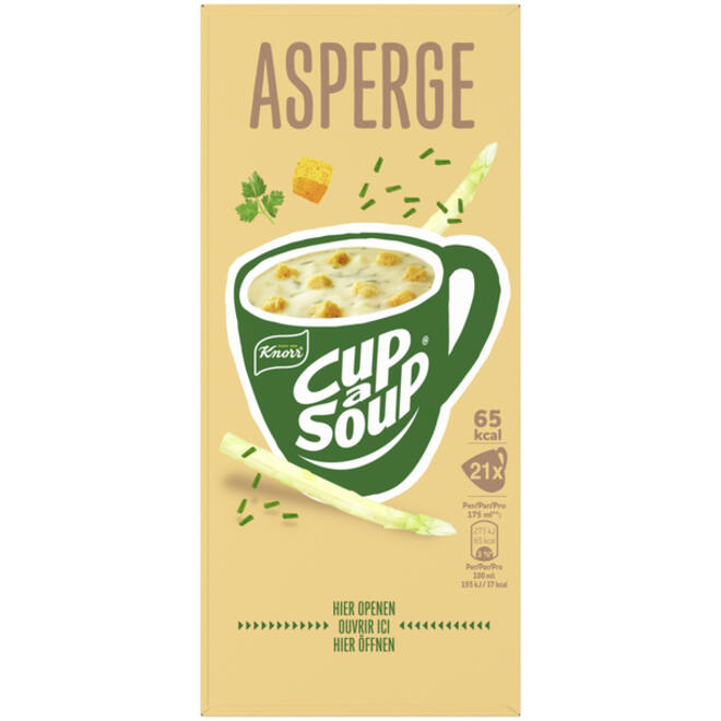 Cup-a-Soup Knorr asperge 21x175ml
