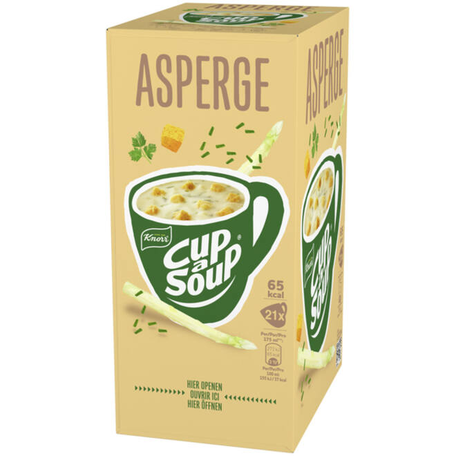 Cup-a-Soup Knorr asperge 21x175ml