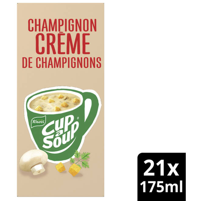 Cup-a-Soup Knorr champignon crème 21x175ml