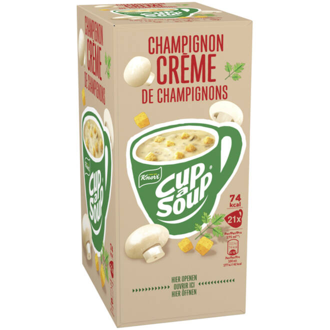 Cup-a-Soup Knorr champignon crème 21x175ml